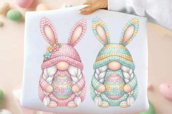 Download Faux Yarn Easter Bunny Gnome PNG - Bunny gnome png Collection