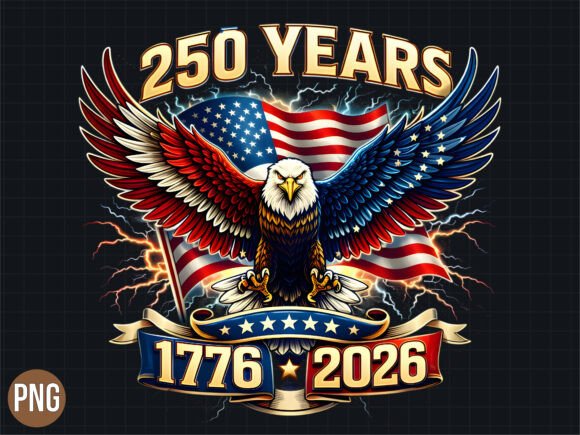 Download 250 Years Eagle 1776 2026 USA PND SHIRT - Premium Resources