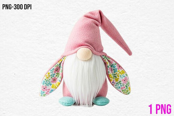 Download Pink Bunny Gnome PNG Clipart - Bunny gnome png Collection